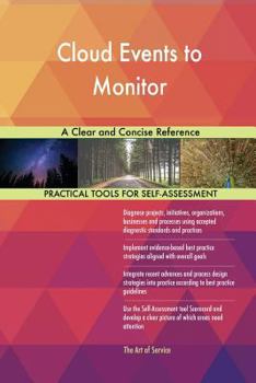Paperback Cloud Events to Monitor A Clear and Concise Reference Book