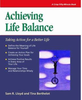Hardcover Crisp: Achieving Life Balance: Taking Action for a Better Life Book
