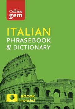 Paperback Collins Gem Italian Phrasebook & Dictionary Book
