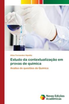 Paperback Estudo da contextualização em provas de química [Portuguese] Book