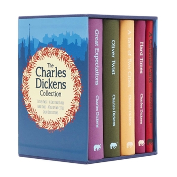 Hardcover The Charles Dickens Collection: Deluxe 5-Book Hardcover Boxed Set Book