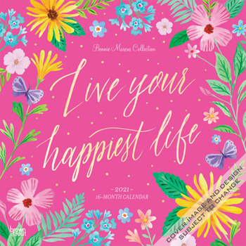 Calendar Bonnie Marcus 2021 Square Foil Book