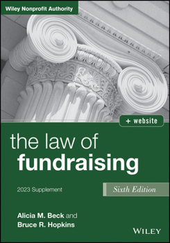 Paperback The Law of Fundraising: 2023 Cumulative Supplement Book