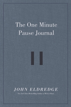 Hardcover The One Minute Pause Journal: A Daily Invitation to Slow Down, Stop, and Reflect (a 90-Day Guided Devotional Journal) Book