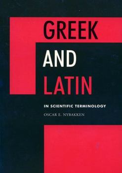Paperback Greek and Latin in Scientific Terminology Book