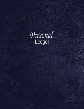 Paperback Personal Ledger: 4 Columns Book