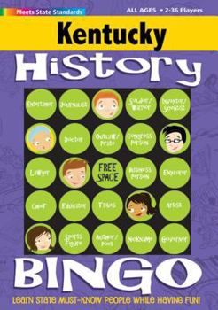 Hardcover Kentucky History Bingo Game! Book