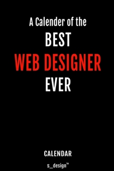 Calendar for Web Designers / Web Designer: Everlasting Calendar / Diary / Journal (365 Days / 3 Days per Page) for notes, journal writing, event planner, quotes & personal memories