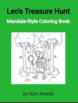 Paperback Leo's Treasure Hunt: Mandala-Style Coloring Book