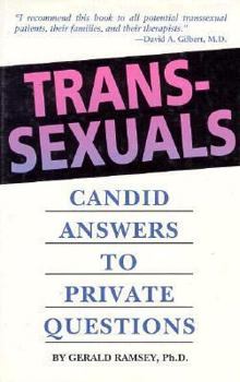 Hardcover Transsexuals: Candid Answers to Private Questions Book