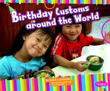 Library Binding Birthday Customs Around the World Book