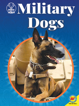 Library Binding Military Dogs Book