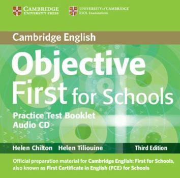 Paperback Objective First For Schools Pack without Answers (Student's Book with CD-ROM, Practice Test Booklet with Audio CD) Book