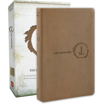 Imitation Leather Jesus-Centered Bible-NLT Book