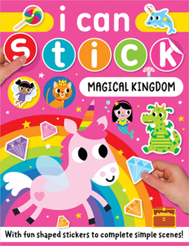 Paperback I Can Stick Magical Kingdom Book