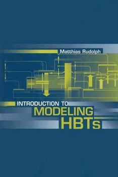 Hardcover Introduction to Modeling HBTs Book