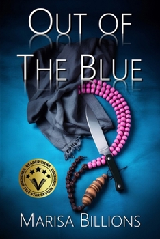 Paperback Out of the Blue: A dark sapphic romantic thriller Book