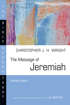 Paperback The Message of Jeremiah Book