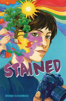 Hardcover Stained Book