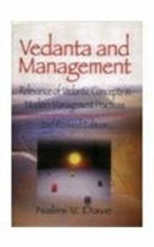 Hardcover Vedanta and Management Book