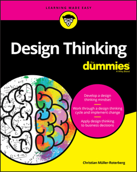 Paperback Design Thinking for Dummies Book