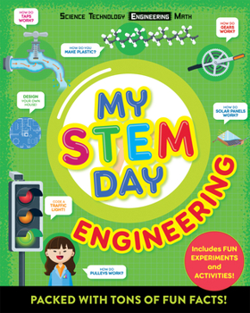 Paperback My Stem Day - Engineering: Packed with Fun Facts and Activities! Book