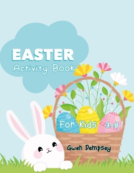 Paperback Easter Activity Book For Kids 3-8 Book
