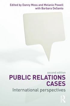 Paperback Public Relations Cases: International Perspectives Book