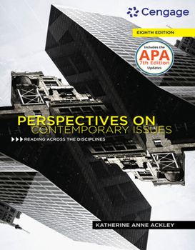 Paperback Perspectives on Contemporary Issues (W/ Apa7e Updates & Mla9e Updated Card) Book