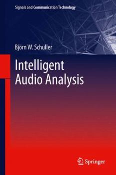 Hardcover Intelligent Audio Analysis Book