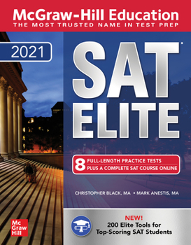 Paperback McGraw-Hill Education SAT Elite 2021 Book