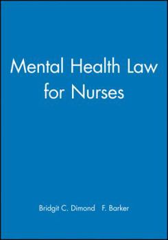 Paperback Mental Health Law for Nurses Book