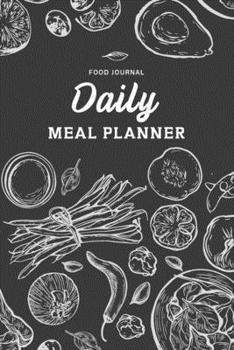 Daily Meal Planner: Hand Drawn Healthy Food | Weekly Meal Planner | Menu Organizer | Food Journal | Happy Meal Planner and Shopping List | Meal ... Carb Vegetarian Diabetic (Daily Food Journal)