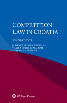 Paperback Competition Law in Croatia Book