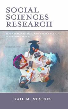 Paperback Social Sciences Research: Research, Writing, and Presentation Strategies for Students Book