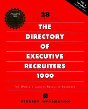 Paperback The Directory of Executive Recruiters [With Career Resource Kit on CDROM] Book