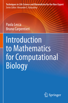 Paperback Introduction to Mathematics for Computational Biology Book