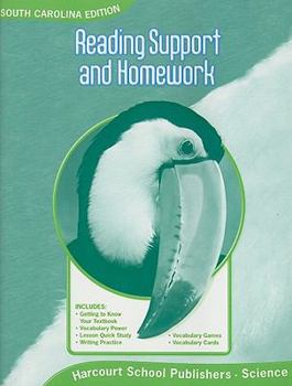 Paperback Science South Carolina Edition Reading Support and Homework Book