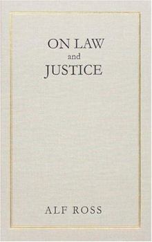 Hardcover On Law and Justice Book