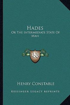 Paperback Hades: Or The Intermediate State Of Man Book