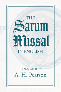 Paperback The Sarum Missal in English Book