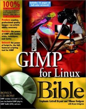 Paperback Gimp for Linux Bible [With CDROM] Book