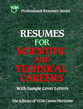 Paperback Resumes for Scientific and Technical Careers Book