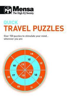 Paperback Mensa Quick Travel Puzzles Book