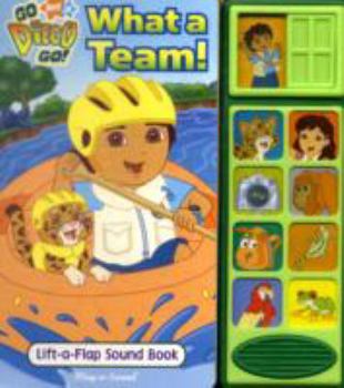 Hardcover Diego What a Team (Little Lift and Listen) Book