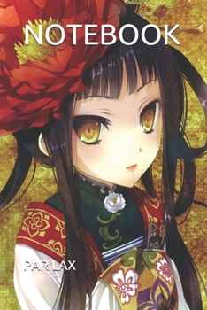 NOTEBOOK: Japanese Anime Lovers Gift Naruto Manga Senpai Notebook - Large 6 x 9 - Blush Notes 120 Pages