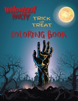 Paperback Happy Halloween Coloring Book: An Adult Coloring Books Featuring Fun, Creepy and Frightful Halloween Design for Stress Relief and Relaxation Book