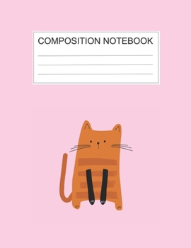 Composition notebook: Ruled (8.5 x 11 in), 110 Pages: Diary Book For Girl, Journal Notebook For Kids, Writing Journal Lined, Cute Pets (8.5 x 11 in), 110 Pages (cute composition pink)