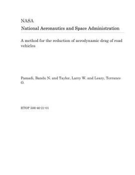 Paperback A Method for the Reduction of Aerodynamic Drag of Road Vehicles Book