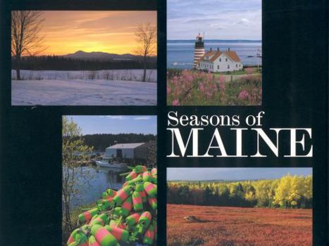 Hardcover Seasons of Maine Book